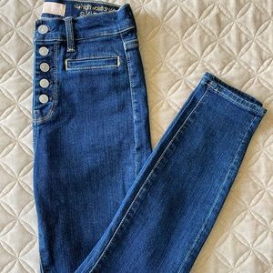 B(air) High Waist Ankle Skinny Jeans